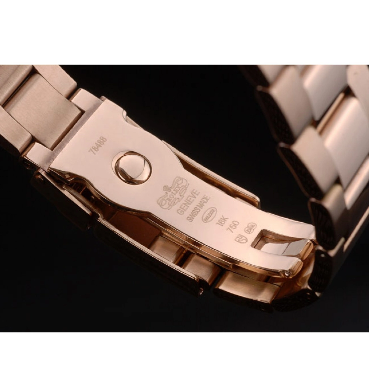 MiroTime 0704 Rolex Daytona Ion Plated Tachymeter Rose Gold Strap Rose Gold Dial 80244